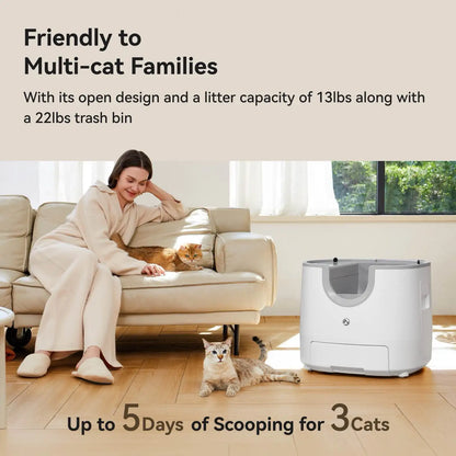 Furoomate™ Self-Cleaning Cat Litter Box