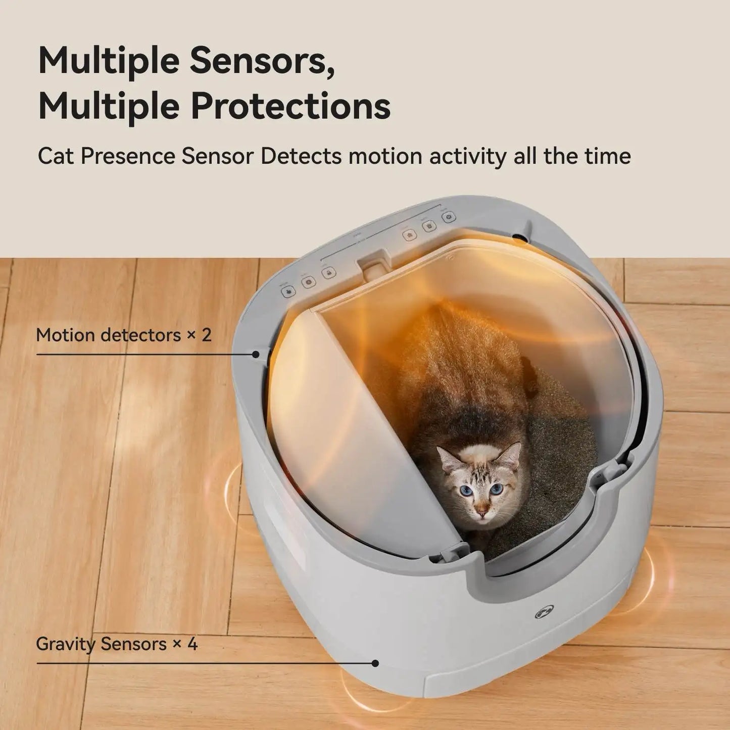 Furoomate™ Self-Cleaning Cat Litter Box