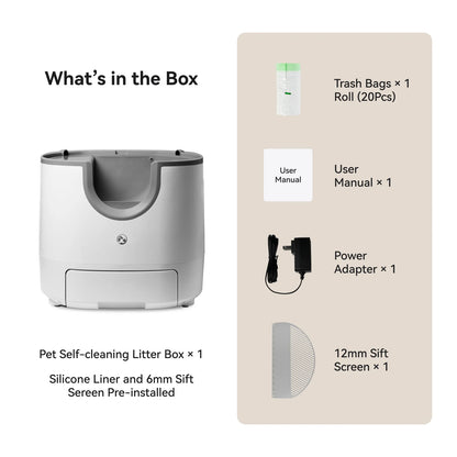 Furoomate™ Self-Cleaning Cat Litter Box